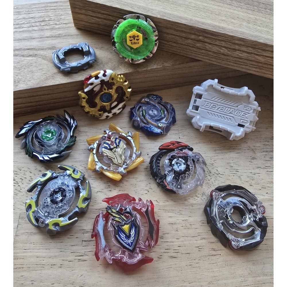 Beyblade Burst Mixed Lot – 11 pcs (Hasbro / Takara Tomy Originals)